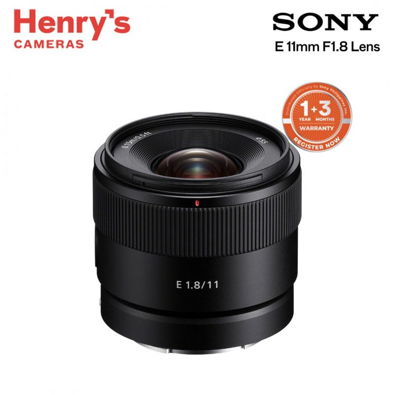 【値下げ】SONY E 11mm f1.8 Sony 11mm f1.8